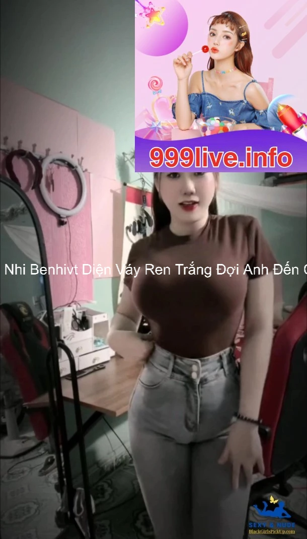 Huệ Nhi Benhivt Diện Váy Ren Trắng Đợi Anh Đến Cắn  1